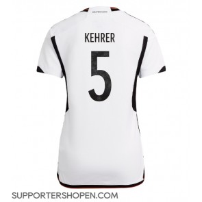 Tyskland Thilo Kehrer #5 Hemma Matchtröja Dam VM 2022 Kortärmad
